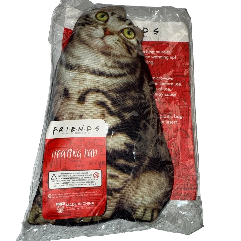FRIENDS Sandstone Smelly Cat Plush Heating Pad Phoebe Friends TV Show New in Pkg
